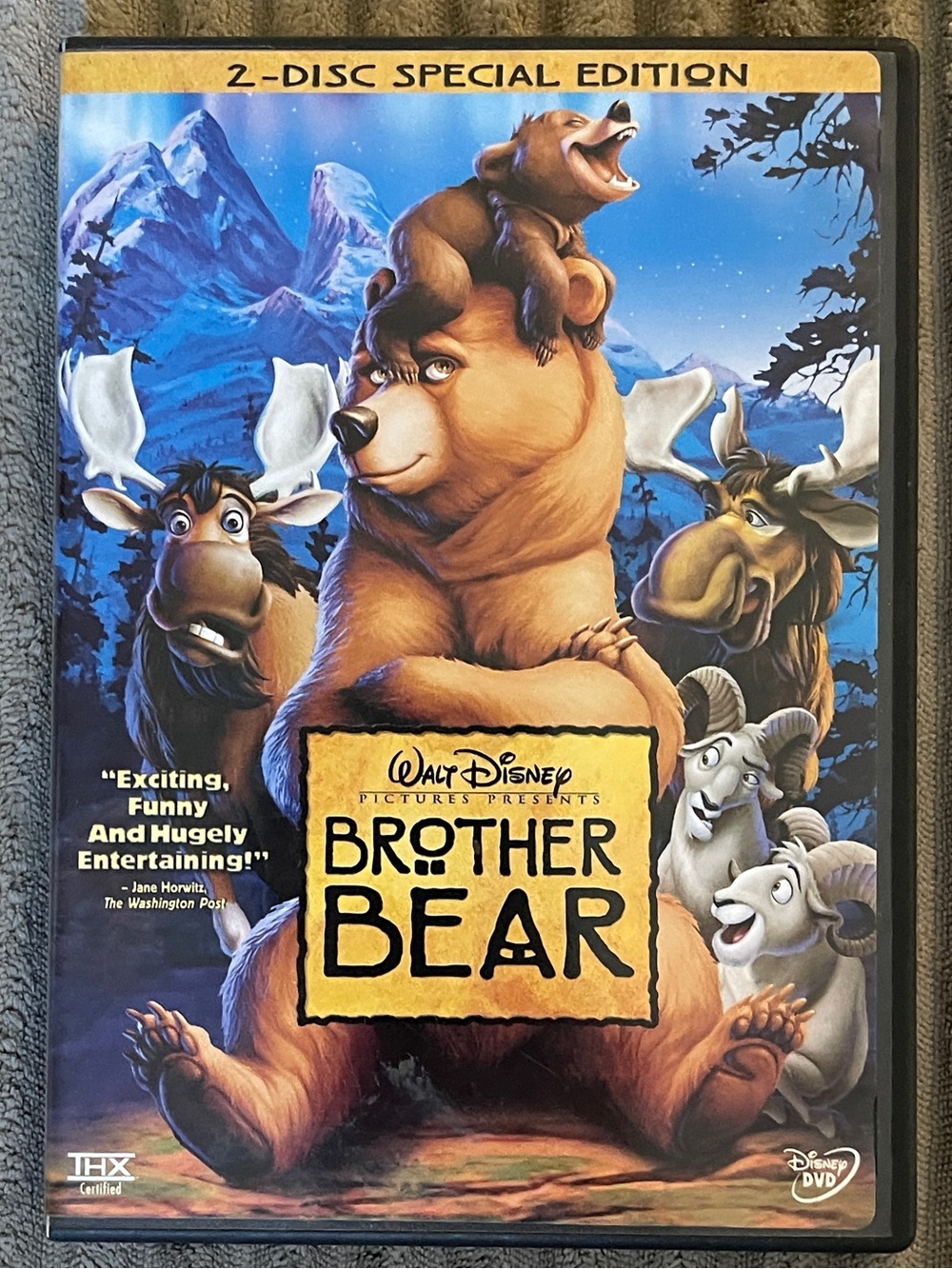 Brother Bear DVD 2-Disc Special Edition 2004 Disney Animated Family